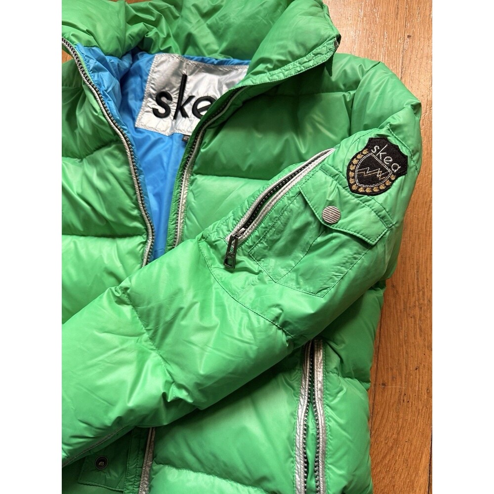Skea Women's Ski Jacket Goose Down Feather Insulated Waterproof Puffer Coat Sz 4 - Picture 5 of 10